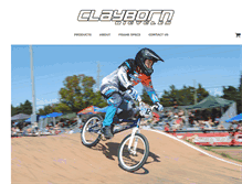 Tablet Screenshot of claybornbicycles.com